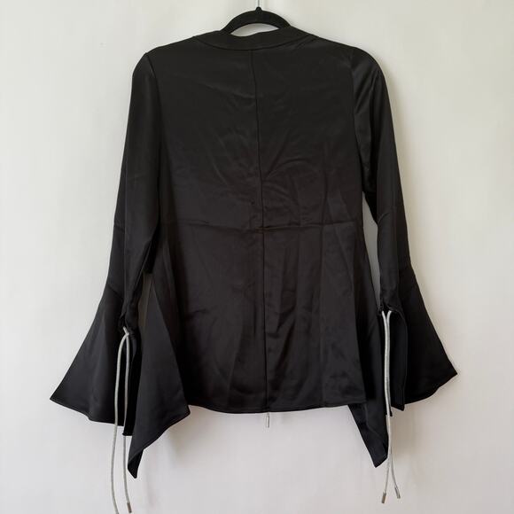 Retrofête Womens Svea Blouse Blazer Black Size S NWT - Picture 8 of 9